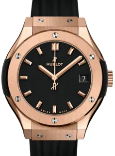 Hublot Classic Fusion 565.OX.1181.RX Yellow gold Black