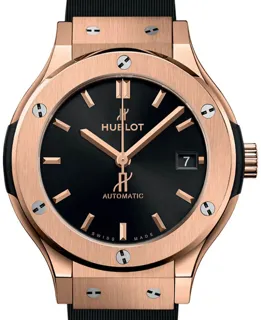 Hublot Classic Fusion 565.OX.1480.RX Rose gold Black