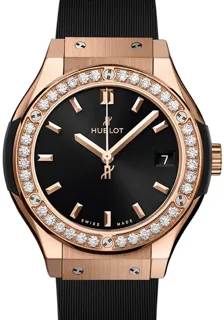 Hublot Classic Fusion 581.OX.1480.RX.1104 Rose gold Black