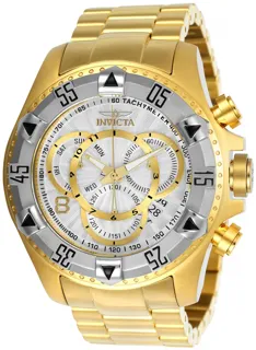 Invicta Excursion 24264 Yellow gold Sliver tone