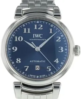 IWC Da Vinci IW356605 Stainless steel Blue