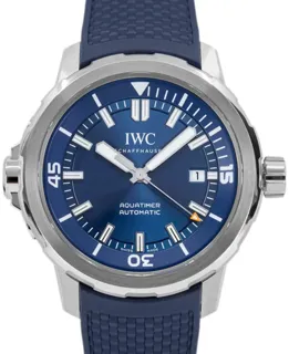 IWC GST Aquatimer IW3288-01 42mm Stainless steel Blue