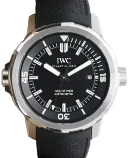 IWC GST Aquatimer IW3288-02 Stainless steel Black