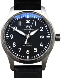 IWC Pilot IW3282-01 Stainless steel Black