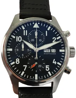 IWC Pilots Watch IW3780-01 43mm Stainless steel Black