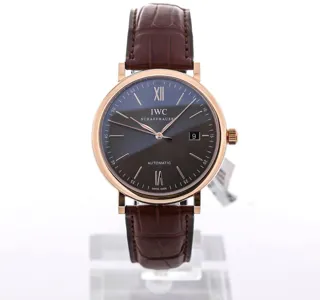 IWC Portofino IW356511 40mm Rose gold Gray