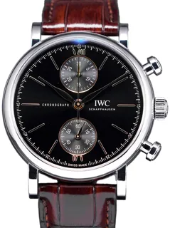 IWC Portofino IW391404 Stainless steel Black