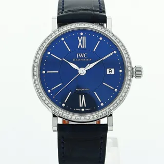 IWC Portofino IW458111 Stainless steel Blue