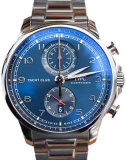 IWC Portugieser IW390701 Stainless steel Blue