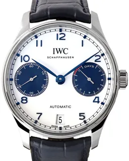 IWC Portugieser IW5007-15 Stainless steel White