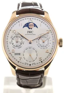 IWC Portugieser IW503302 Yellow gold Silver