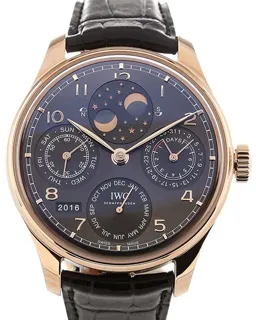 IWC Portugieser IW503404 Yellow gold Gray