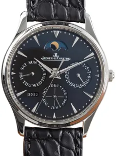 Jaeger-LeCoultre Master Q1308470 Stainless steel Black