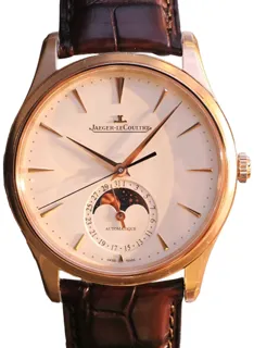 Jaeger-LeCoultre Master Ultra Thin Q1362510 Rose gold White and Beige