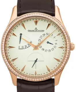 Jaeger-LeCoultre Master Q1372501 Rose gold Beige