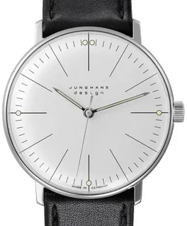 Junghans max bill 027/3700.02 34mm Stainless steel Silver