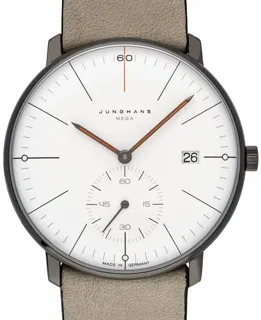 Junghans max bill 027/4109.00 Stainless steel White