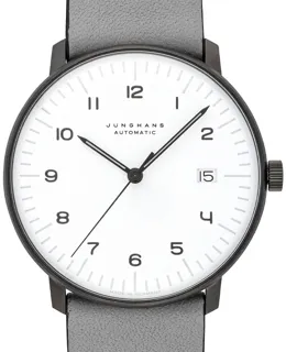 Junghans max bill 27/4007.02 Stainless steel and Gray PVD White