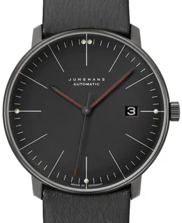 Junghans max bill 27/4308.02 Stainless steel and Black PVD Black