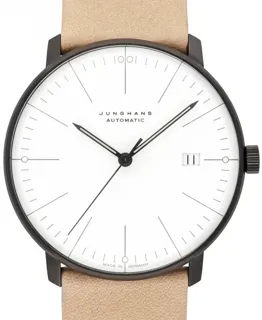 Junghans max bill Automatic 27/4000.02 Stainless steel and Black PVD White