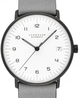 Junghans max bill Automatic 27/4006.02 Stainless steel and Gray PVD White