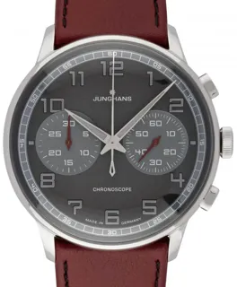 Junghans Meister 027/3685.00 Stainless steel Grey