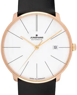 Junghans Meister 27/7150.00 Rose gold White