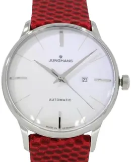 Junghans Meister Ladies 027/4844.00 Stainless steel White