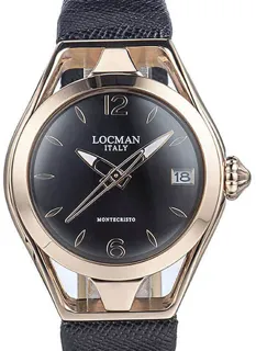 Locman Montecristo 0526R01R- RRBKRGFK Stainless steel Black