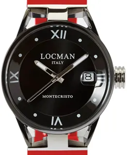 Locman Montecristo 0520V05-GUBK00SR Stainless steel Black