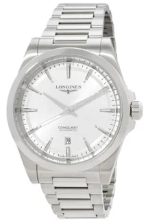 Longines Conquest L38304726 Stainless steel Silver