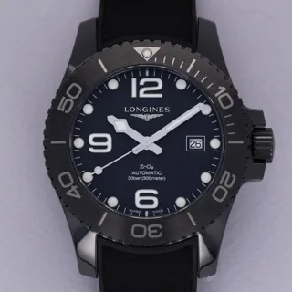 Longines HydroConquest L3.784.4 43mm Ceramic Black