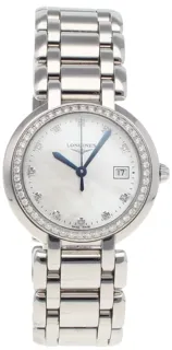 Longines PrimaLuna L8.112.0 30mm Stainless steel White