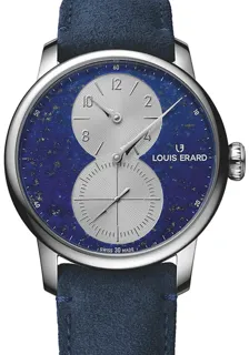 Louis Erard Le Régulateur 85237AA35.BVA35 Stainless steel Blue