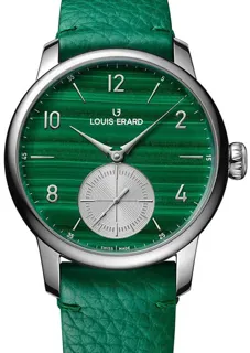 Louis Erard Petite Seconde Malachite 34238AA39.BVA136 Stainless steel Green