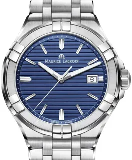 Maurice Lacroix AIKON AI1008-SS002-431-1 Stainless steel Blue