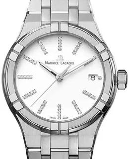 Maurice Lacroix Aikon Quartz AI1106-SS002-150-1 35mm Stainless steel White