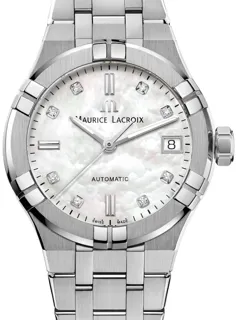 Maurice Lacroix AIKON AI6006-SS002-170-3 Stainless steel White