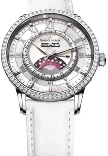 Maurice Lacroix Masterpiece MP6428-SD501-17E Stainless steel White