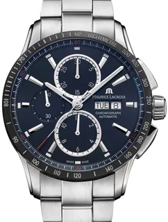 Maurice Lacroix Pontos PT6038-SSL22-430-1 Stainless steel Dark Blue