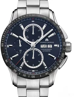 Maurice Lacroix Pontos PT6038-SSL2H-430-C Stainless steel Blue