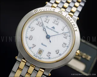 Maurice Lacroix Yellow gold and Stainless steel White