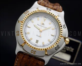 Maurice Lacroix Diver stainless steel$18K gold filled White