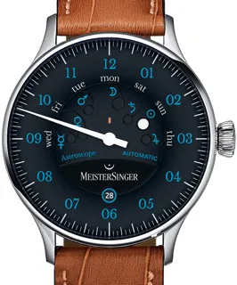 MeisterSinger Astroscope AS902B_SG03 Stainless steel Blue