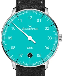 MeisterSinger Neo NE914 Stainless steel Blue