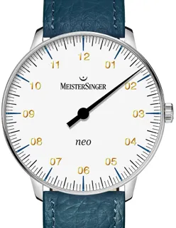 MeisterSinger Neo NES901G Stainless steel White