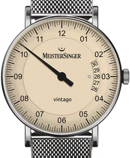 MeisterSinger Vintago VT903_MLN20 Stainless steel Beige