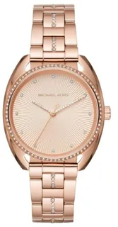 Michael Kors Libby Pavu00e9 MK2670 38mm Stainless steel Pink$Rose