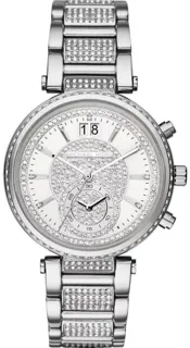 Michael Kors Sawyer MK6281 39mm Stainless steel Silver