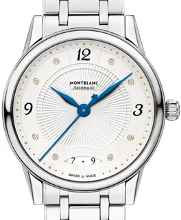 Montblanc Bohème 114733 37mm Stainless steel White